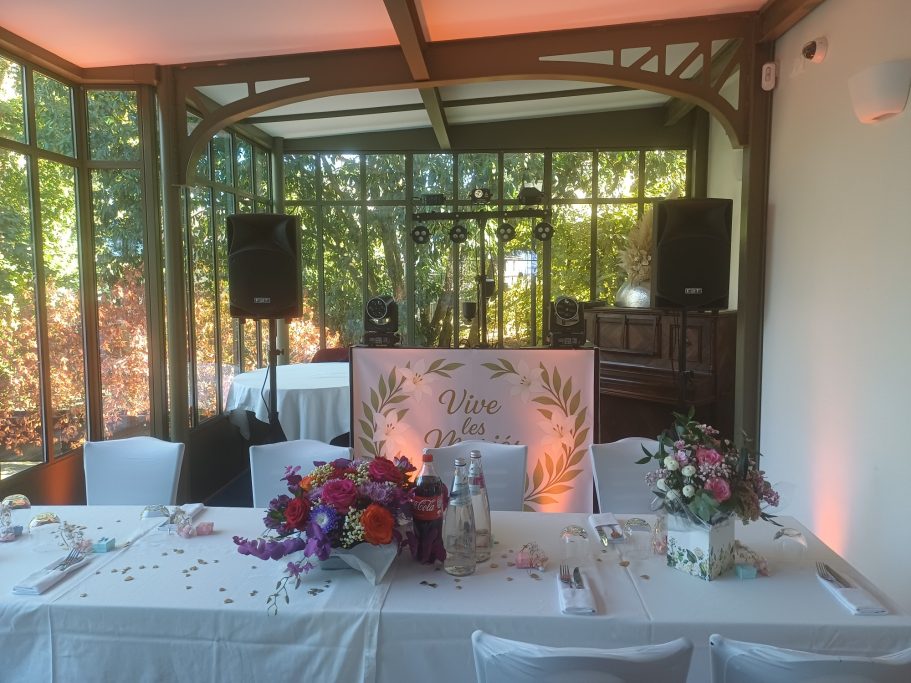 mariage sonorisation pour mariage de 40 personnes